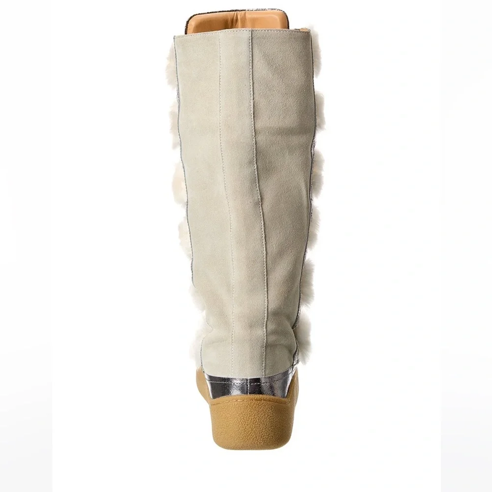 Free People Wilder Mukluk Suede & Shearling Boot